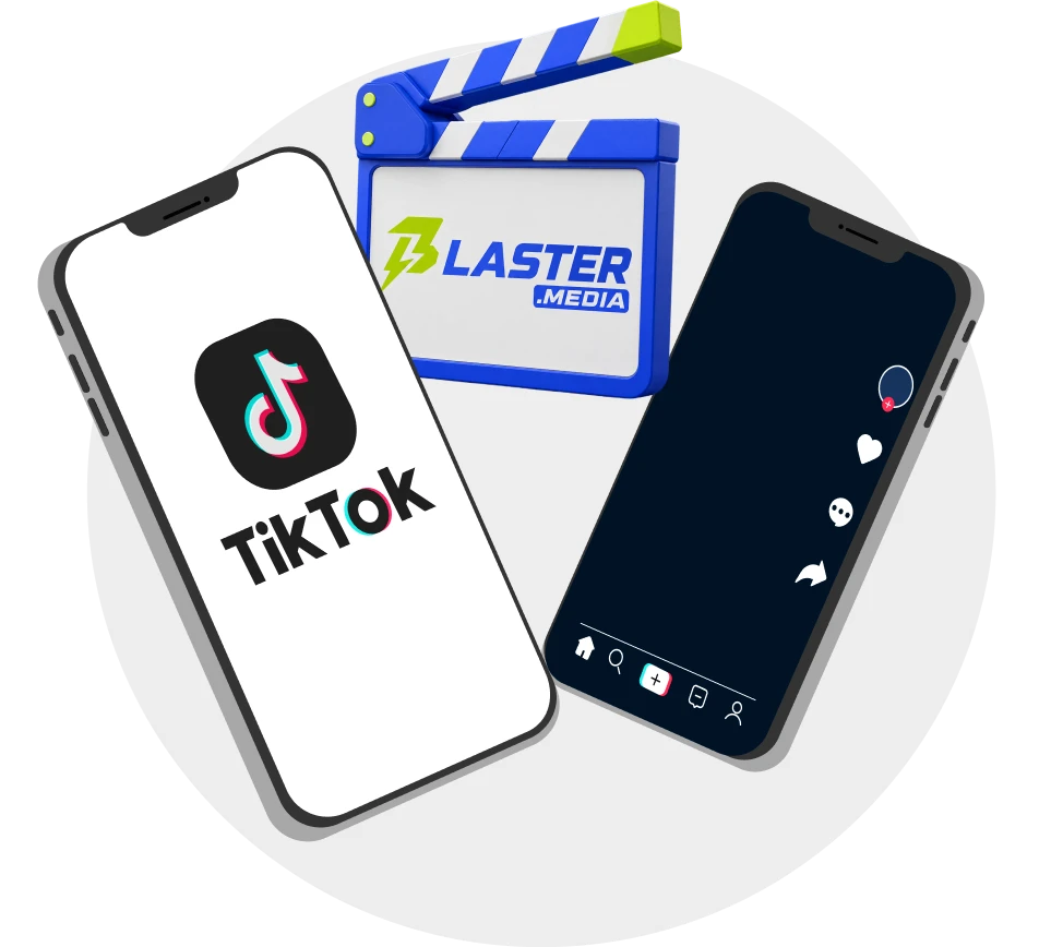 Коллаж: примеры AI-контента для TikTok